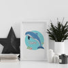 Dolphin Wall Art | Set of 3 | Ocean Savior | For Nurseries & Kid's Rooms