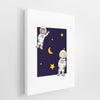 Space Wall Art | Set of 3 | Collection: Space Chronicles | For Nurseries & Kid's Rooms