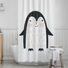 Penguin Kids' Shower Curtains - Waddle I Do