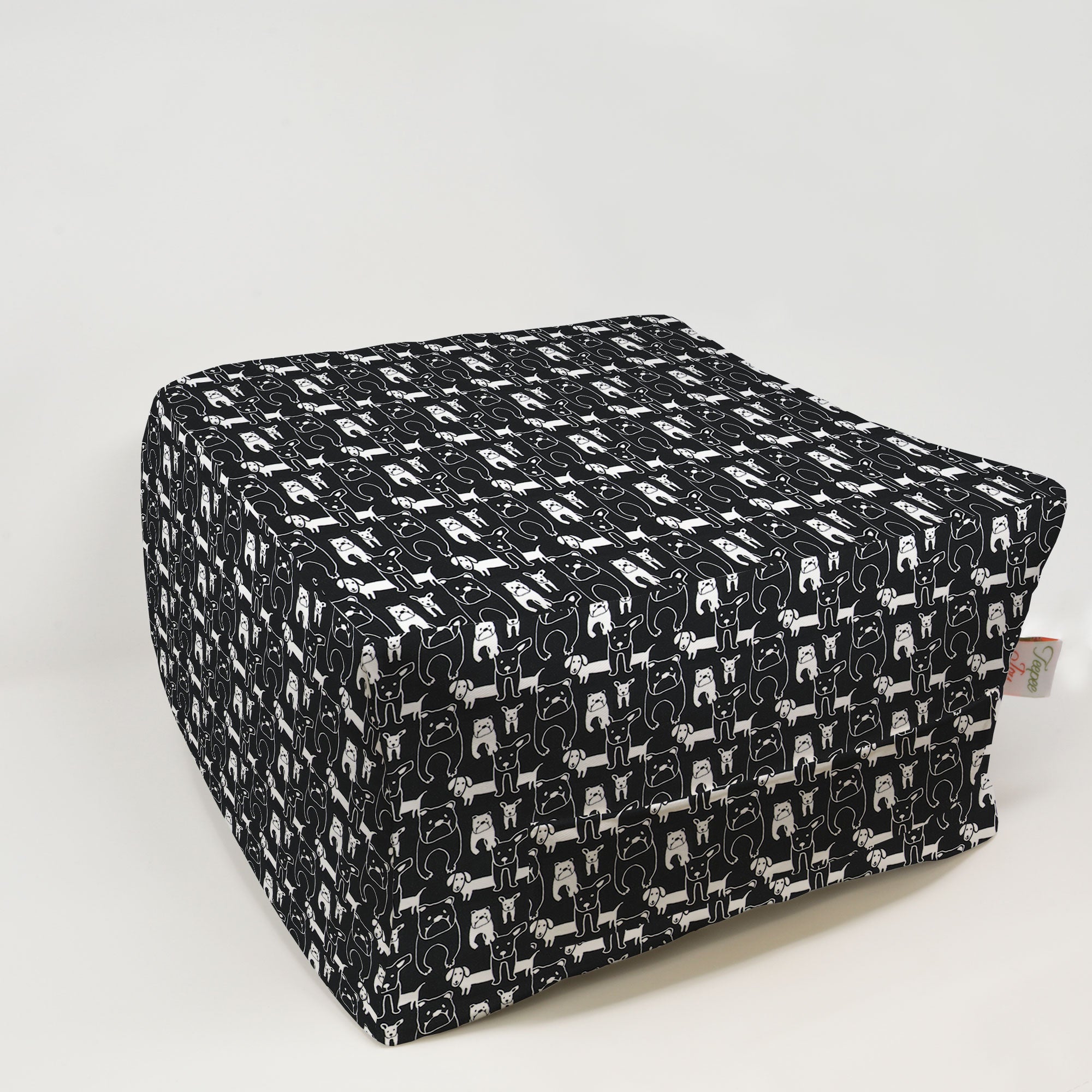 Kids Pouf - Pedigree Black