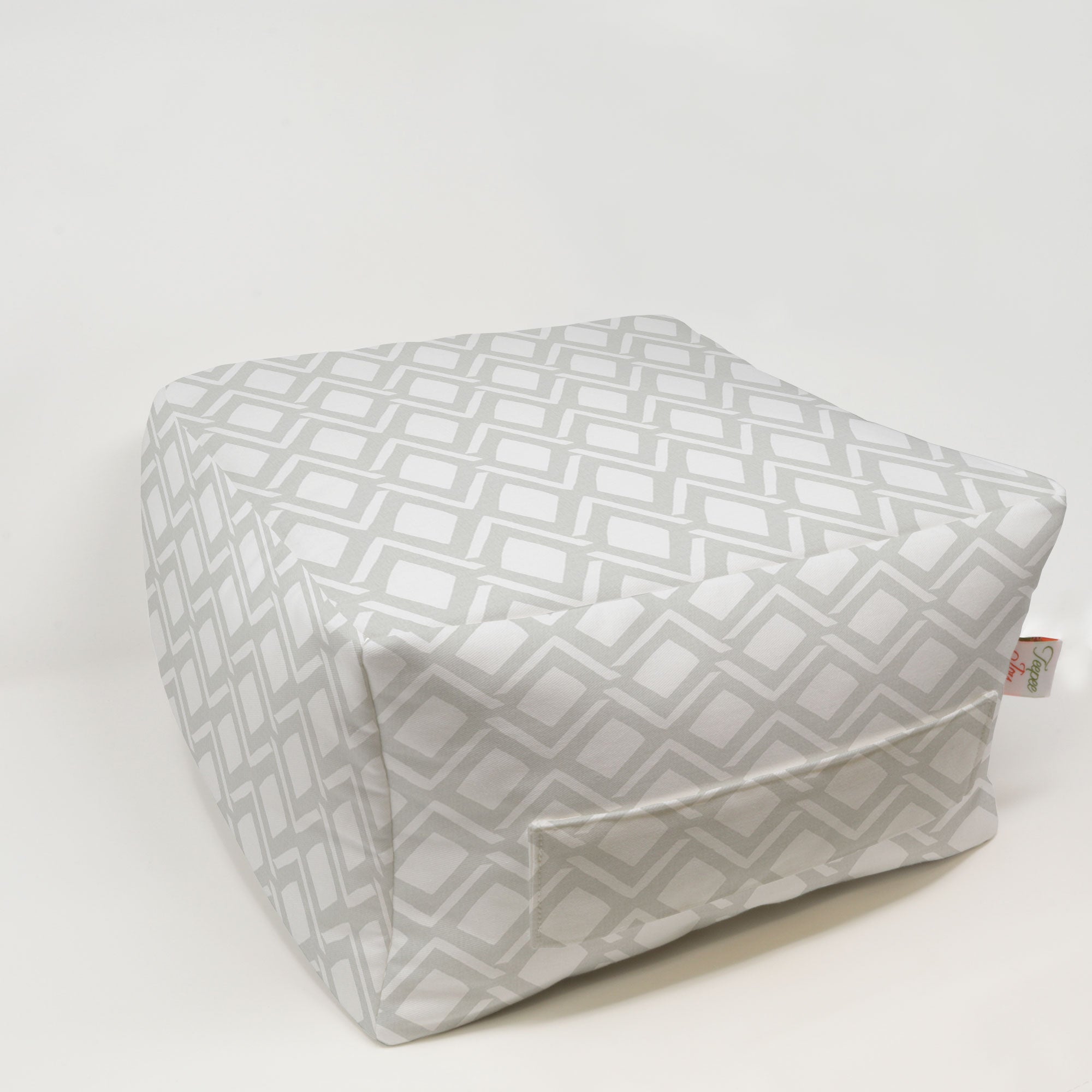 Kids Pouf - Roman French Gray