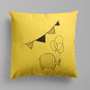 Animals Throw Pillows | Set of 3 | Collection: Party Animals | For Nurseries & Kid's Rooms