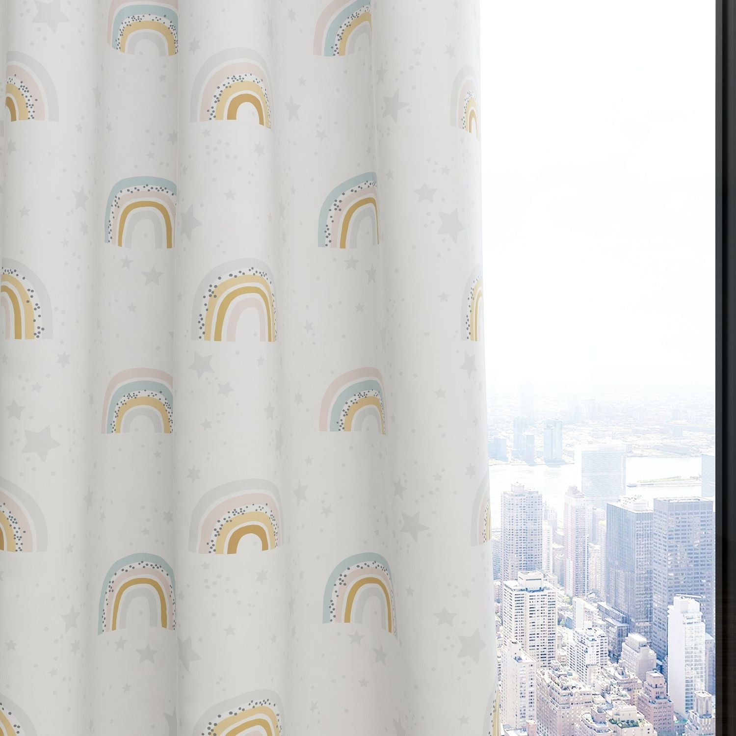 Rainbow Kids & Nursery Blackout Curtains - Paths of Magic