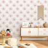 Daisy Peel and Stick Wallpaper - Peachy Daisies