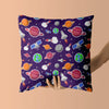 Space Kids & Nursery Throw Pillow - Satellite Image