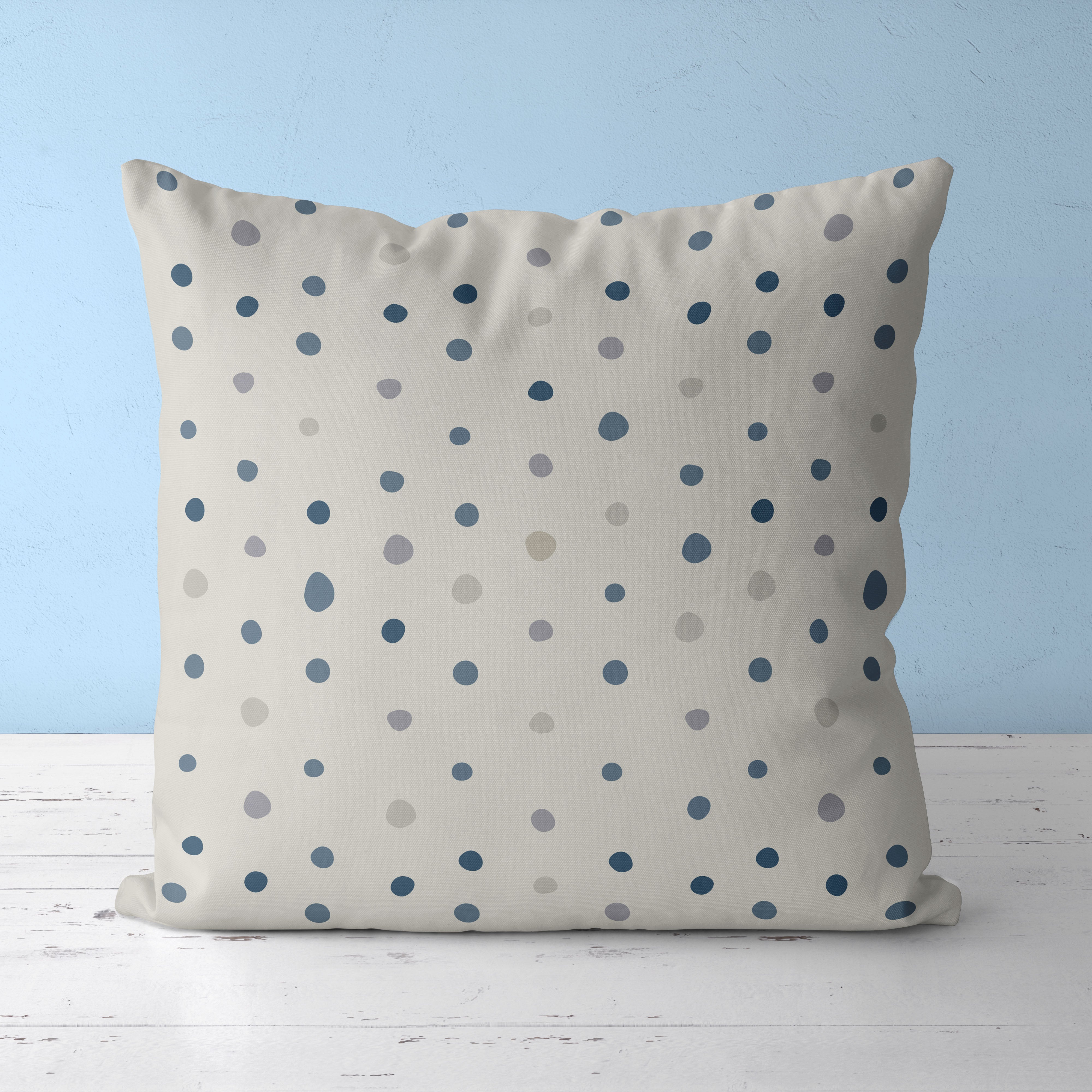 Kids & Nursery Throw Pillow - Feeling Blue