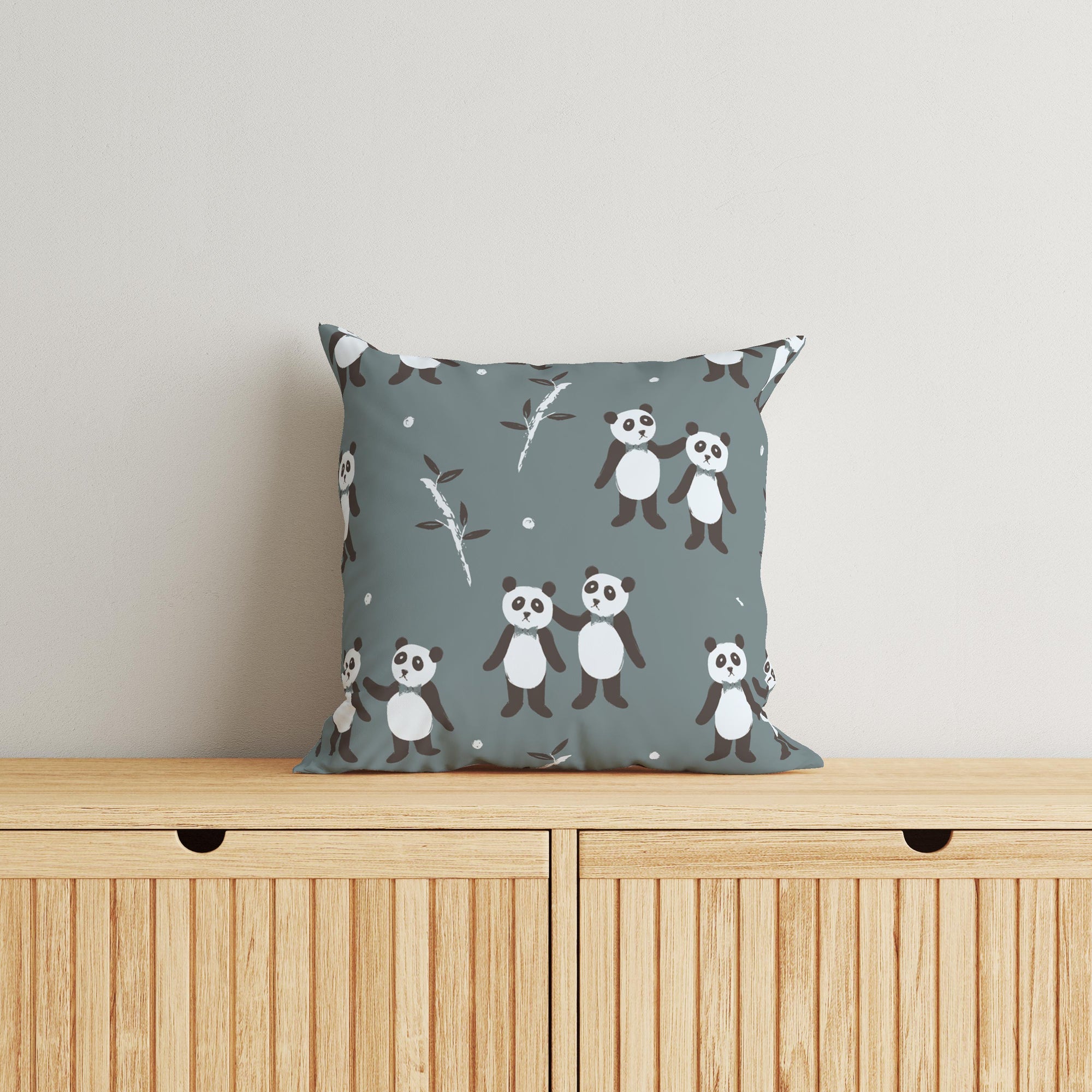 Panda Kids & Nursery Throw Pillow - Pawsitive Connection