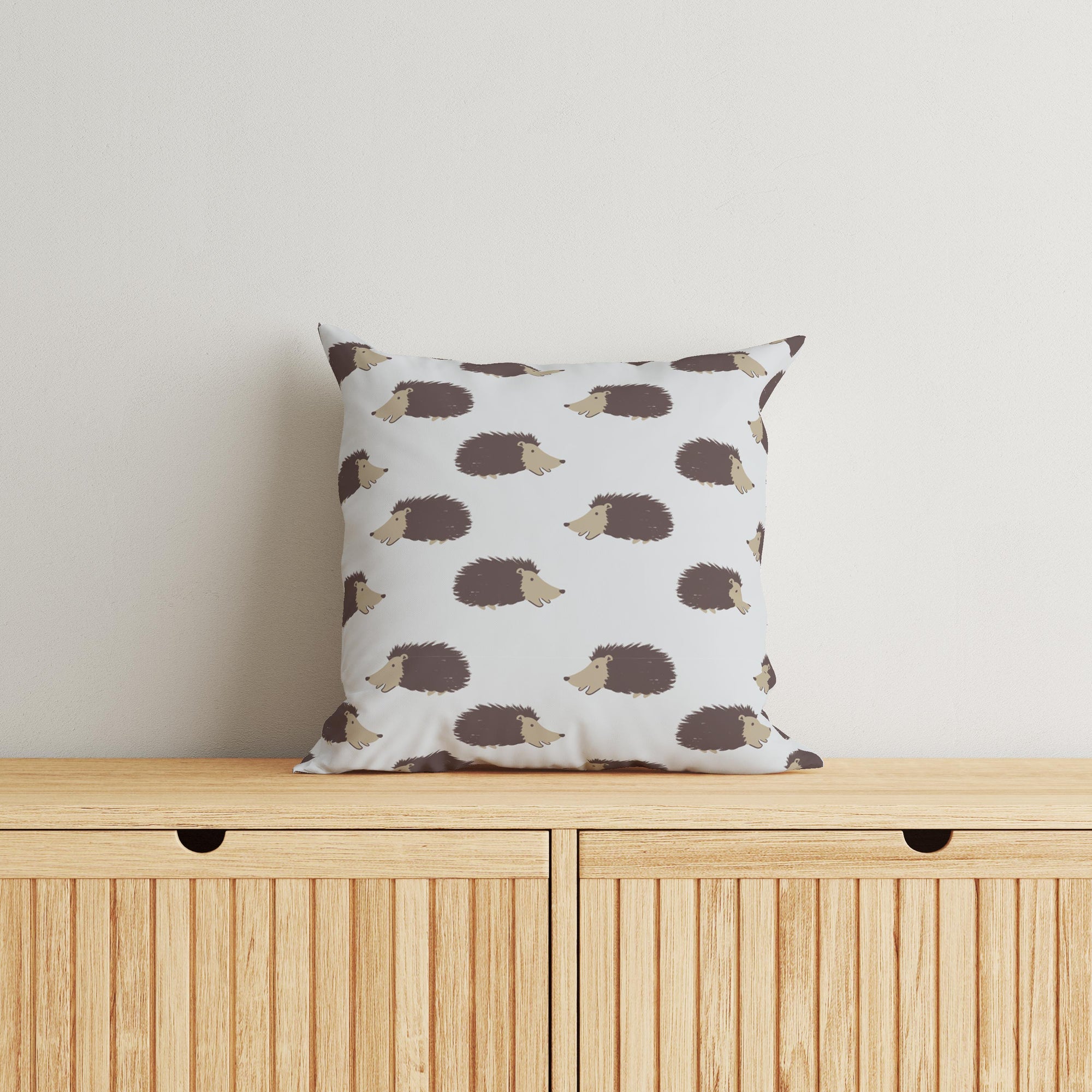 Hedgehog Kids & Nursery Throw Pillow - On Point