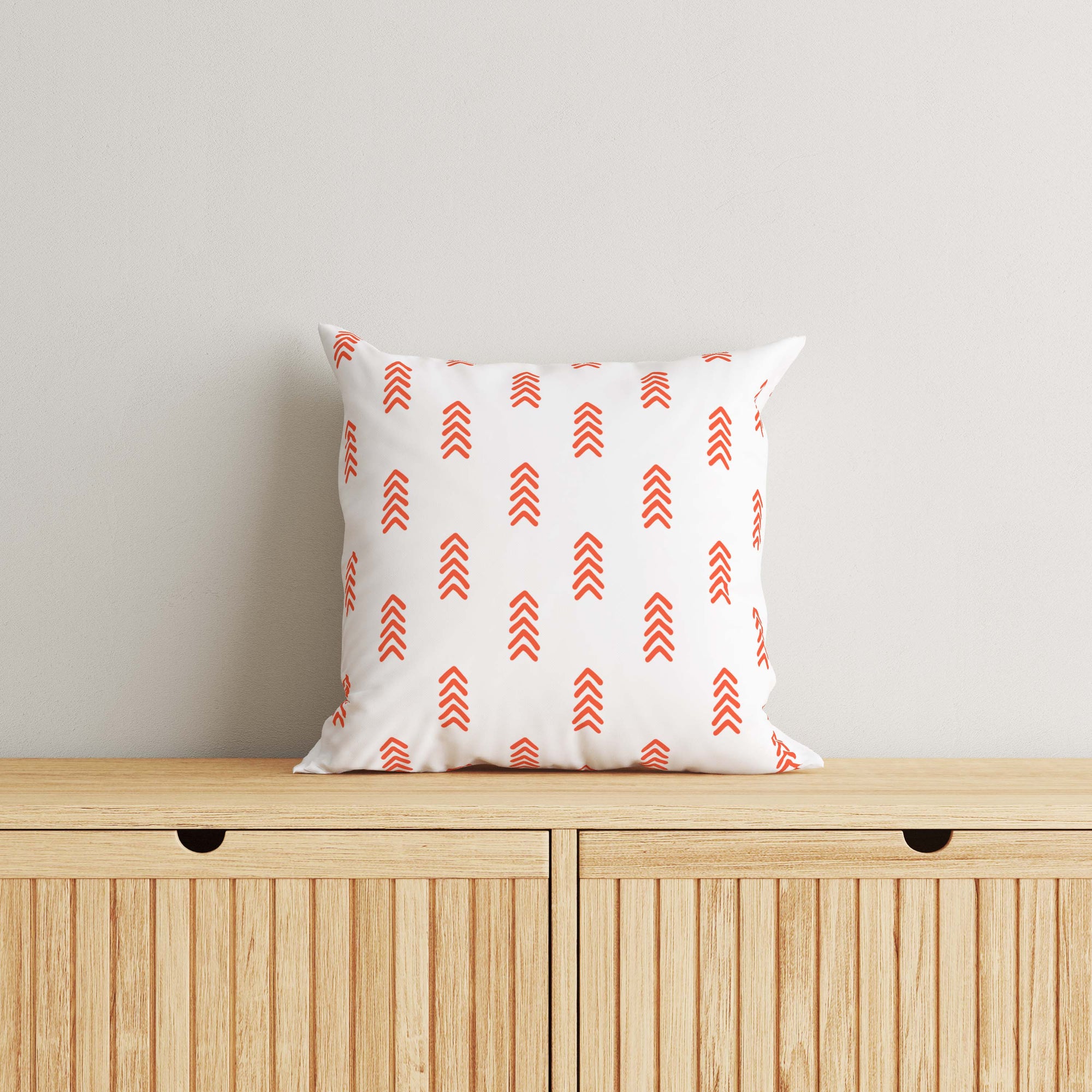 Boho Kids & Nursery Throw Pillow - Crimson Arrows