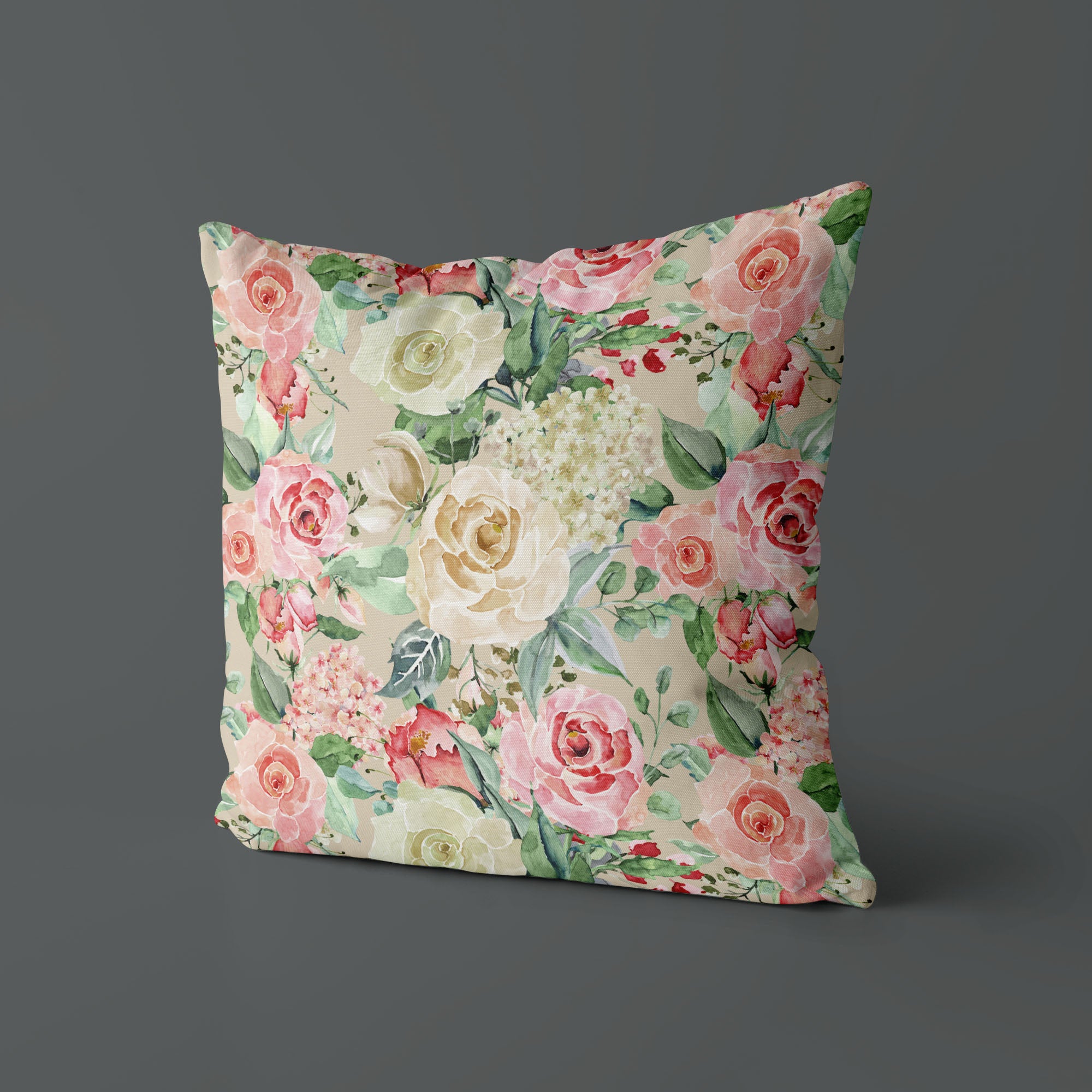 Floral Kids & Nursery Throw Pillow - Blossom in Nature