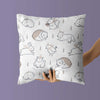 Animals Kids & Nursery Throw Pillow - Animal Carols