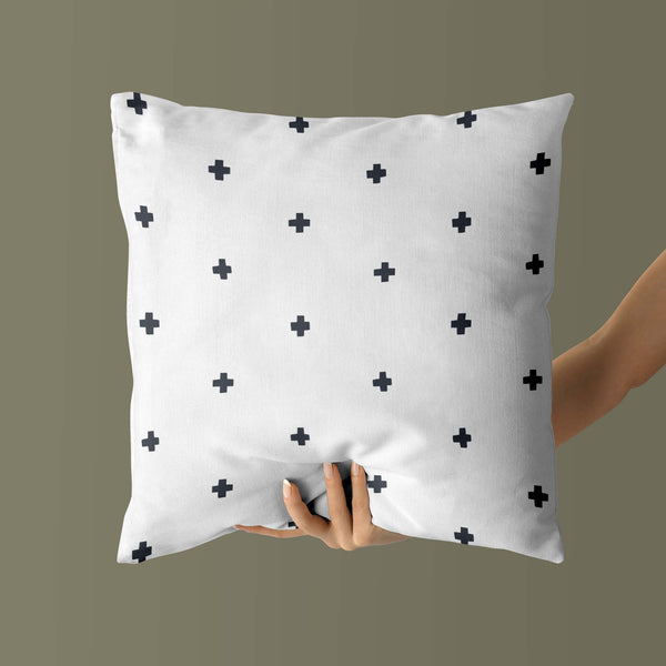 Kids & Nursery Throw Pillow - Swiss Cross