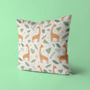 Giraffe Kids & Nursery Throw Pillow - Flourishing Giraffes