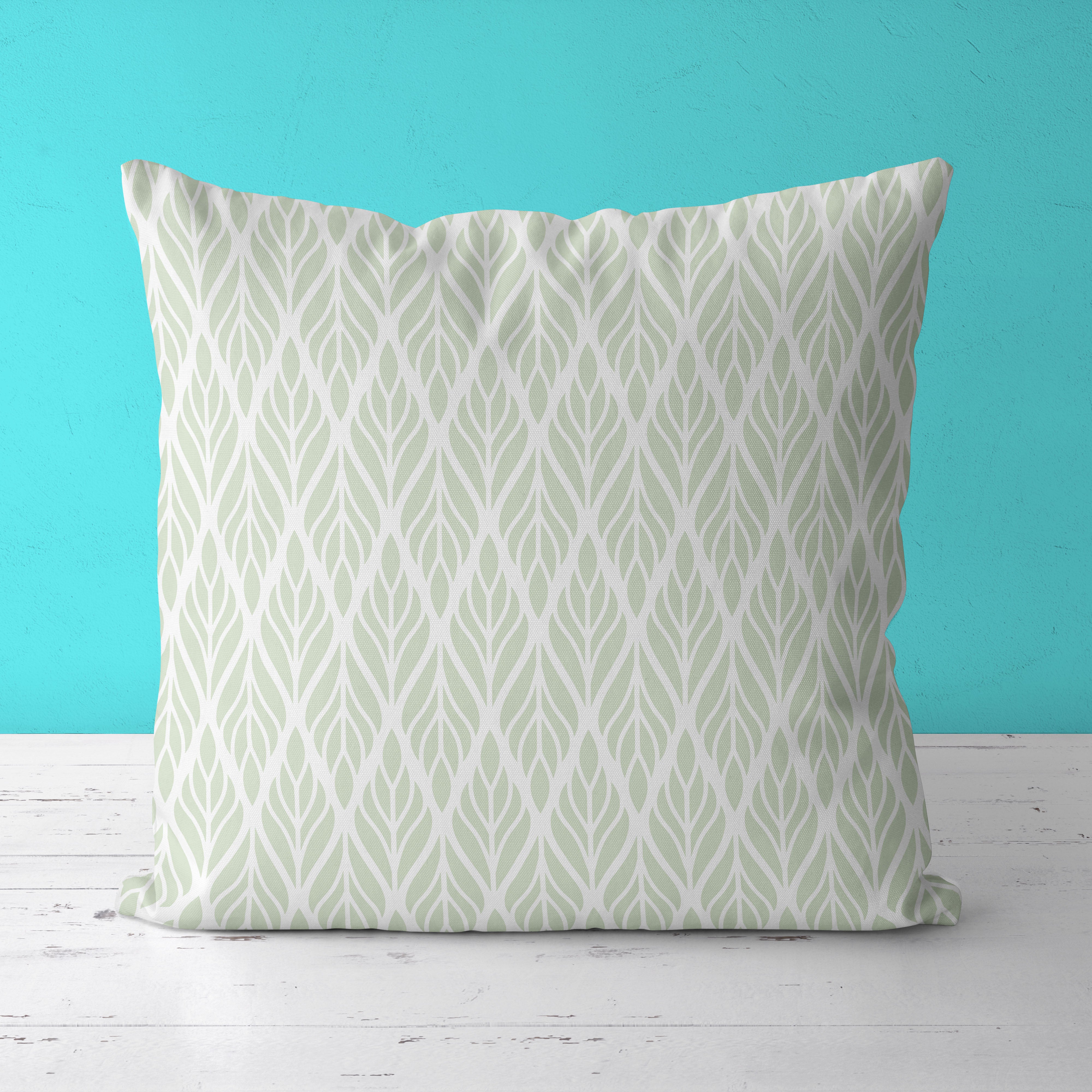 Kids & Nursery Throw Pillow - Fresh Foliage