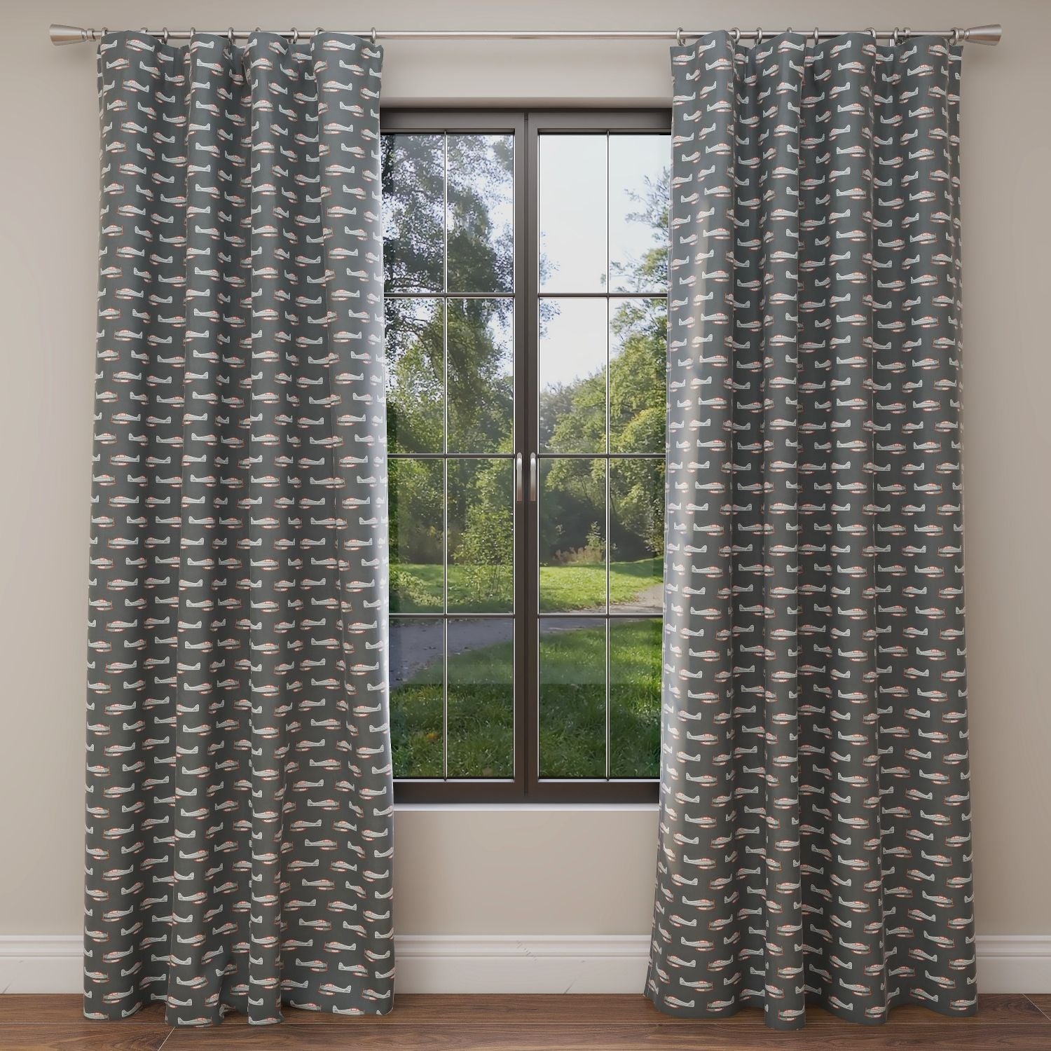 Planes Shade Kids Curtains