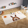 Personalized Bunny Area Rug for Nurseries and Kid's Rooms - Honey Bunny