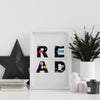 Reading Wall Art | Set of 3 | Collection: Love Your Dreams | For Nurseries & Kid's Rooms