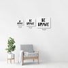 Animals Wall Art | Set of 3 | Alphabet and Animals | For Nurseries & Kid's Rooms