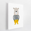 Animals Wall Art | Set of 3 | Alphabet and Animals | For Nurseries & Kid's Rooms