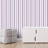 Peel and Stick or Traditional Wallpaper - Royal Stripes