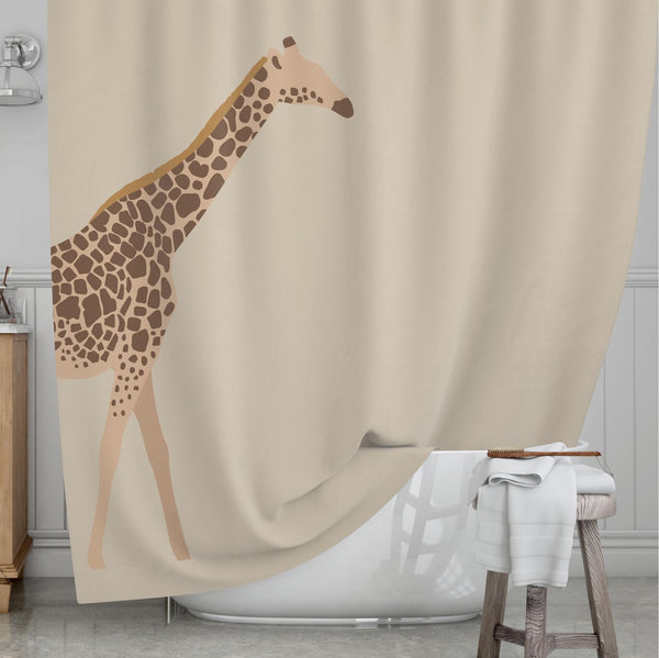 Giraffe Kids' Shower Curtains - Giraffic Spots