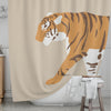Tiger Kids' Shower Curtains - Sharp Fangs