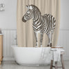 Zebra Kids' Shower Curtains - First Stripe