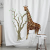 Giraffe Kids' Shower Curtains - Leaf It To Me
