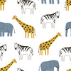 Animals Kids & Nursery Blackout Curtains - Safari Expedition