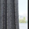 Scott Living Canal Carbon Luxe Linen Kids Curtains