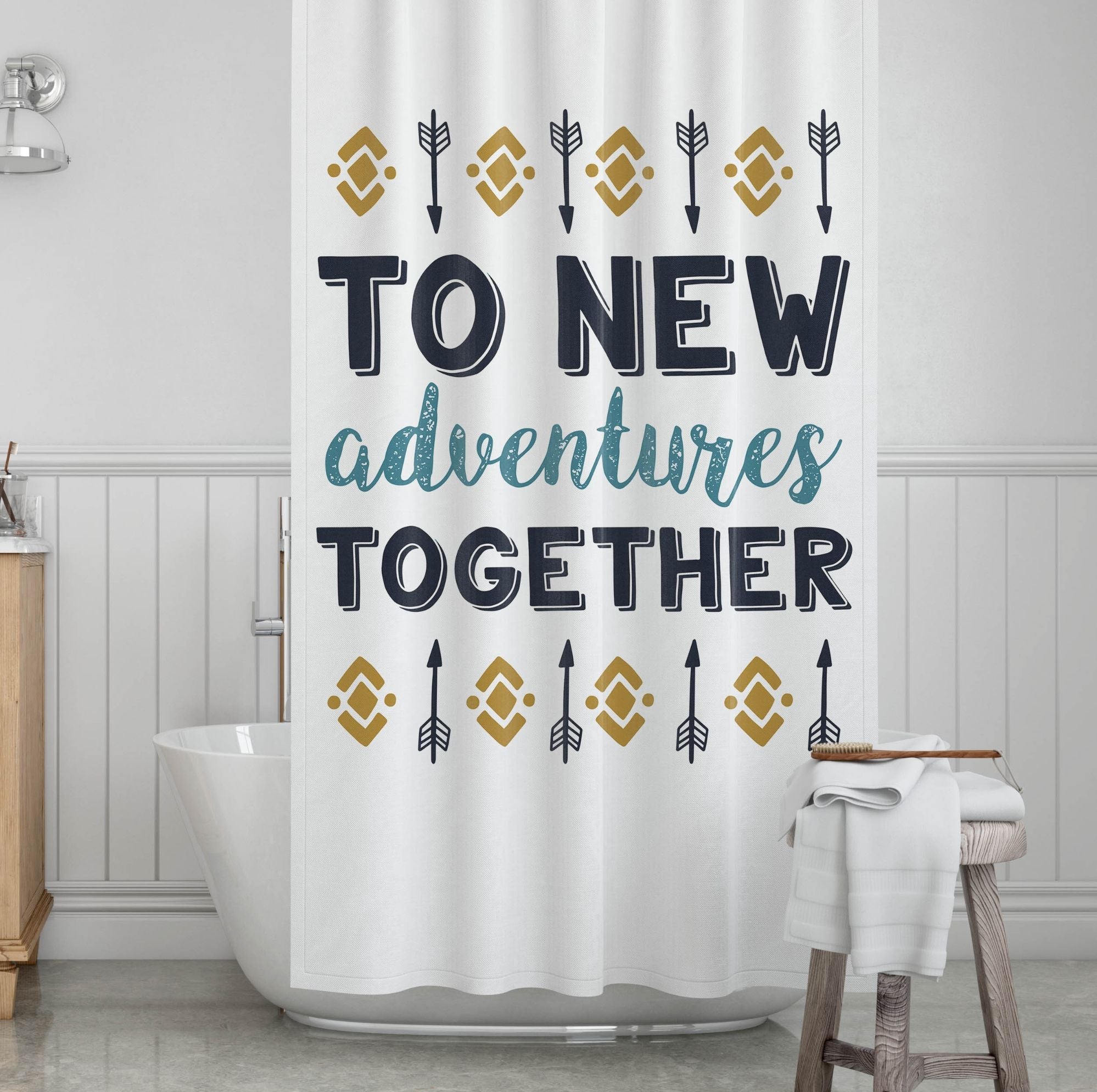 Adventure Kids' Shower Curtains - Adventure Reels