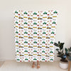 Personalized Construction Blanket for Babies, Toddlers and Kids - Building Blocks