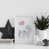 Personalized Unicorn Wall Art | Set of 2 | Collection: Be a Unicorn | For Nurseries & Kid's Rooms