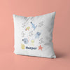 Personalized Underwater Throw Pillows | Set of 2 | Collection: Let’s Shell-Ebrate | For Nurseries & Kid's Rooms