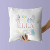 Personalized Unicorn Throw Pillows | Set of 2 | Collection: Be A Unicorn | For Nurseries & Kid's Rooms