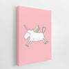 Unicorn Wall Art | Set of 4 | Collection: Be a Unicorn | For Nurseries & Kid's Rooms