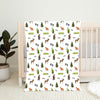Personalized Woodland Name Blanket for Babies & Kids