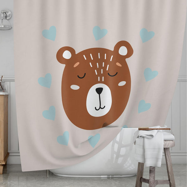 Bear Kids' Shower Curtains - Beary Huggable