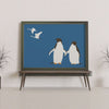 Penguin Wall Art for Nurseries & Kid's Rooms - Chill Out