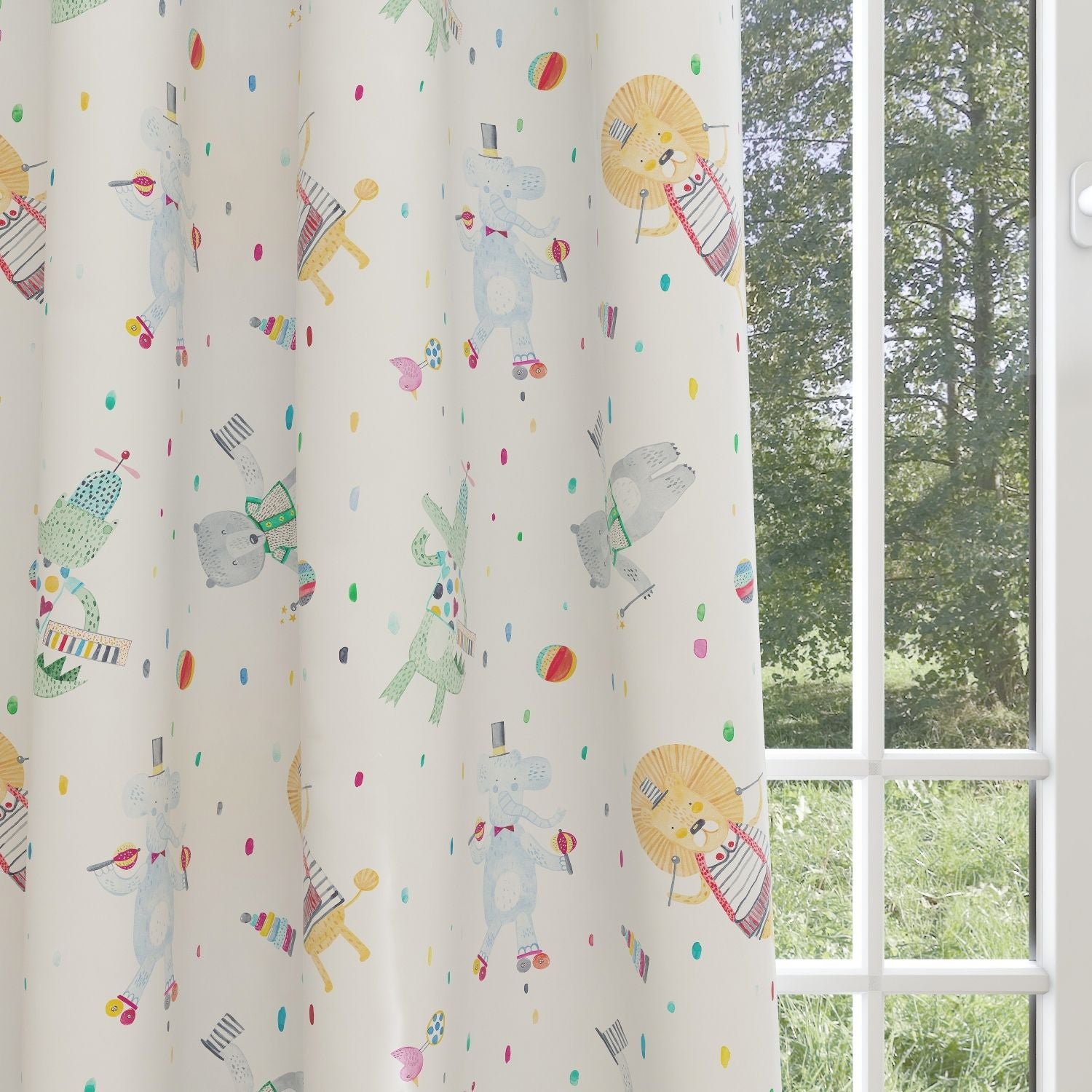 Animals Kids & Nursery Blackout Curtains - Whimsical Party