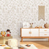 Peel and Stick or Traditional Wallpaper - Whimsical Woods