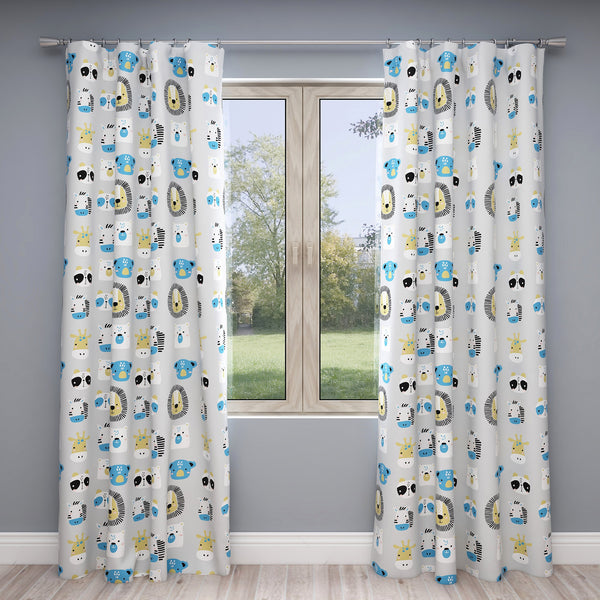 Zoo Kids & Nursery Blackout Curtains - Wild and Free