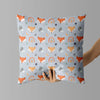 Personalized Fox Throw Pillows | Set of 2 | Collection: Gone in the Wild | For Nurseries & Kid's Rooms