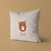 Personalized Woodland Throw Pillows | Set of 2 | Collection: Wild Ones | For Nurseries & Kid's Rooms