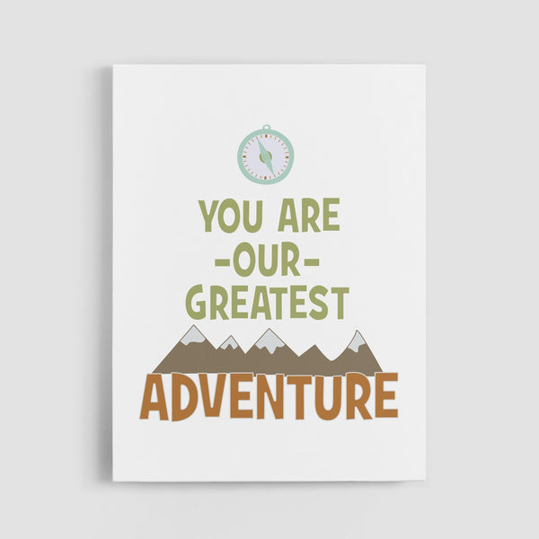 Adventure Wall Art for Nurseries & Kid's Rooms - Forever Companion