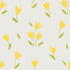 Floral Kids & Nursery Blackout Curtains - Yellow Tulles