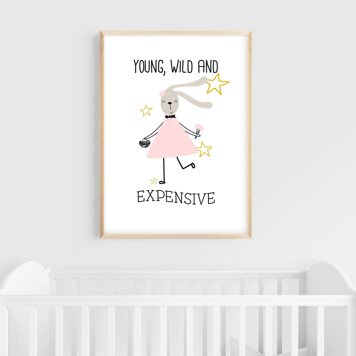 Bunny Wall Art for Nurseries & Kid's Rooms - Treasured Youngster