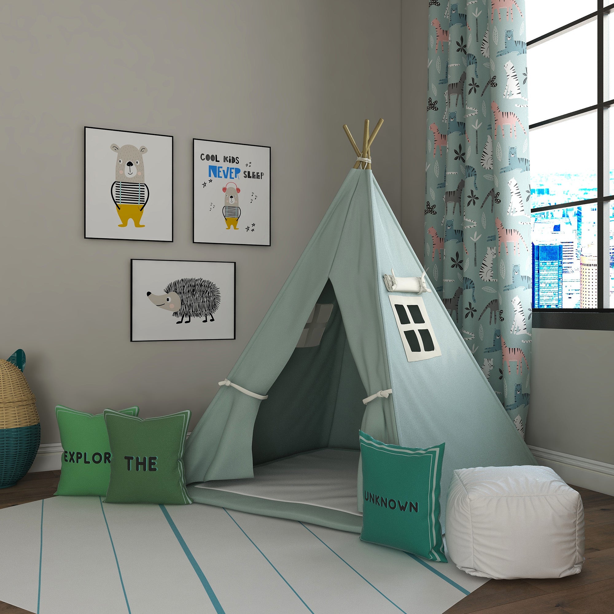 Mint to Be Kids Teepee