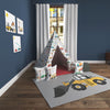 Kids Teepee, Construction Decor Themed Room - Powerful Builds Collection