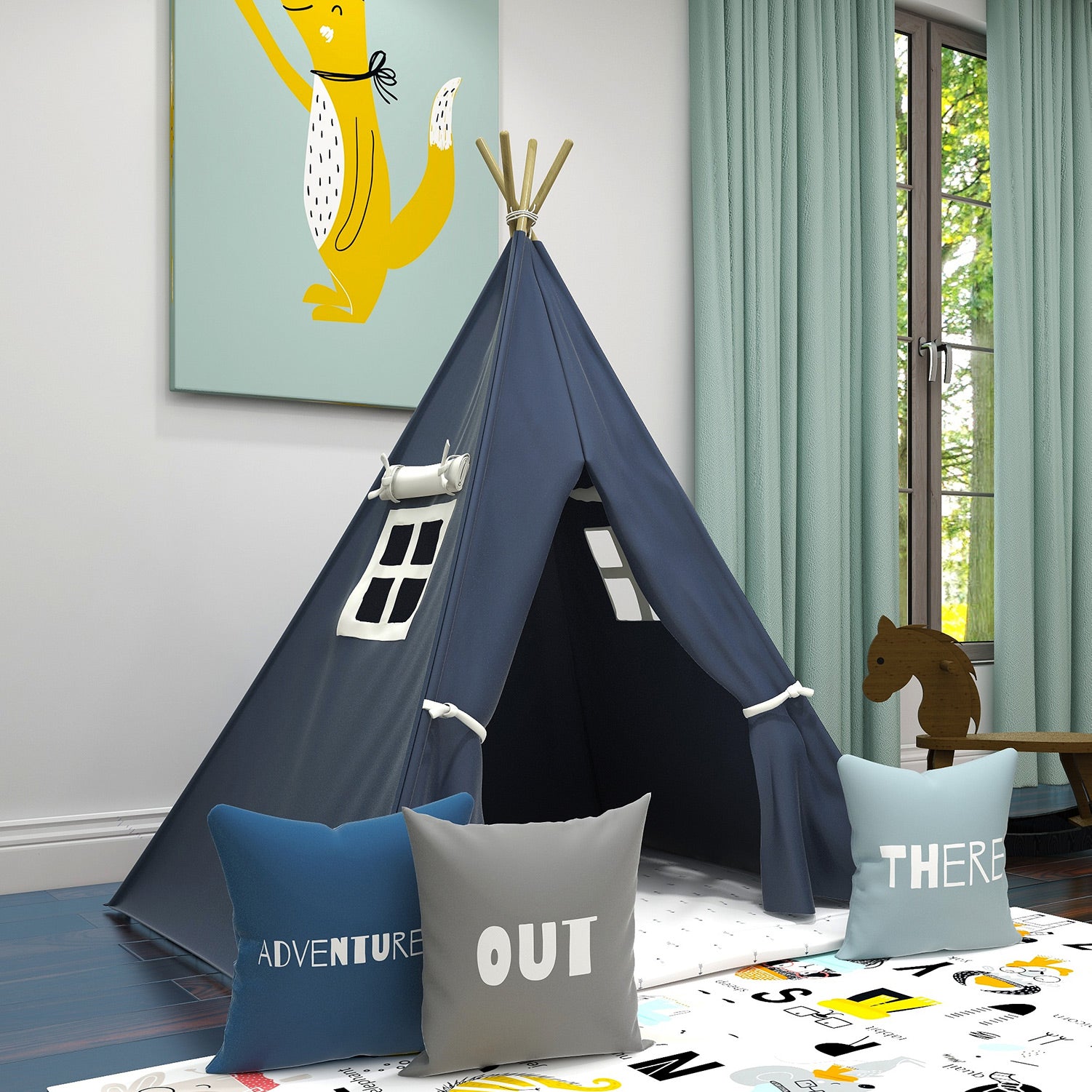 Windy and Wild Kids Teepee